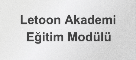 Eğitim Modülü