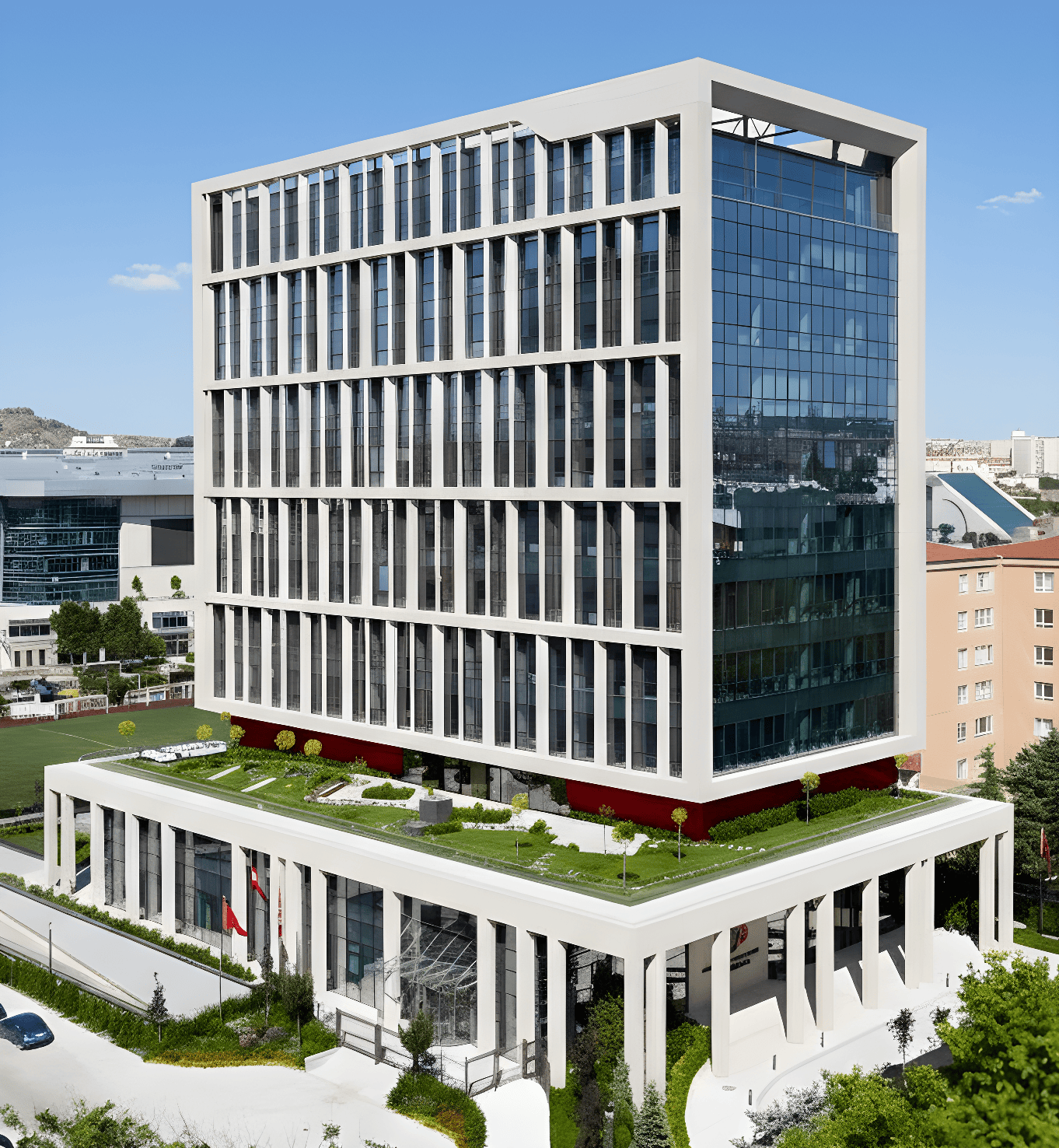 Oyak Genel Merkez Binası Dış Cephe
